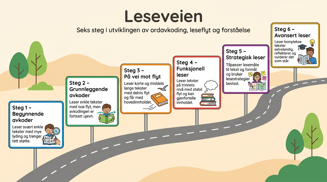 Leseveien kartleggingsverktøy i lesning BM/NN