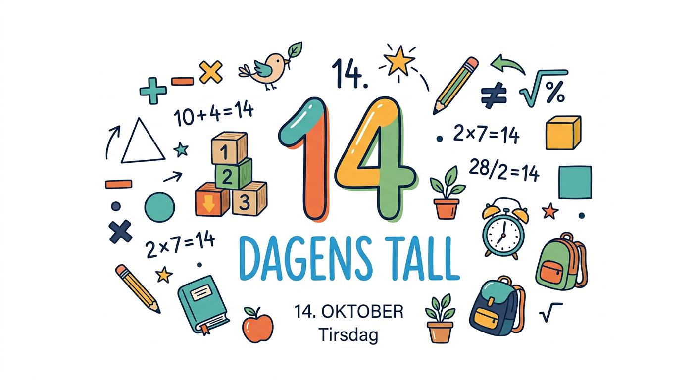 Dagens tall mellomtrinnet BM/NN