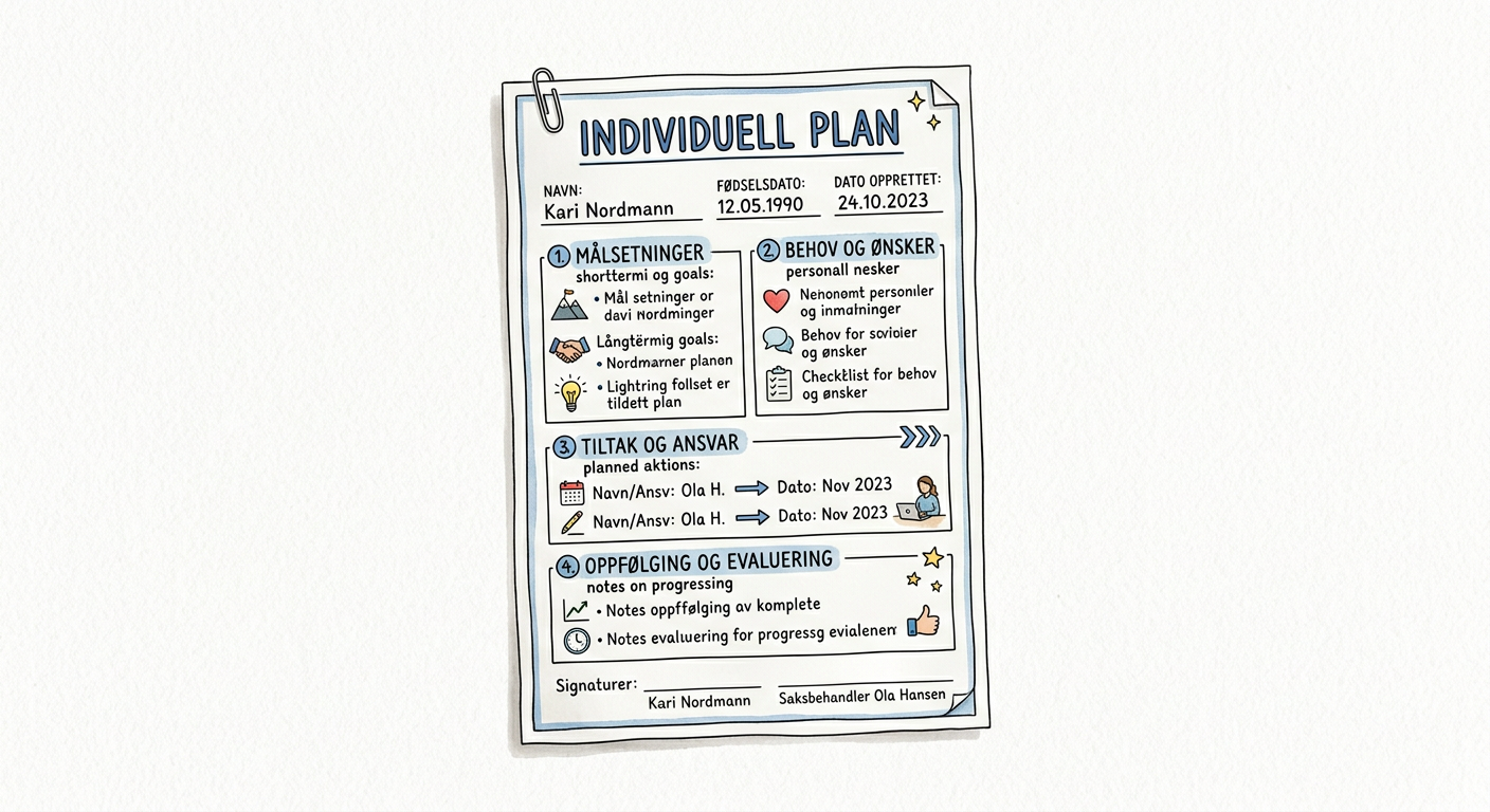 Individuell plan ved langvarig sykdom BM/NN