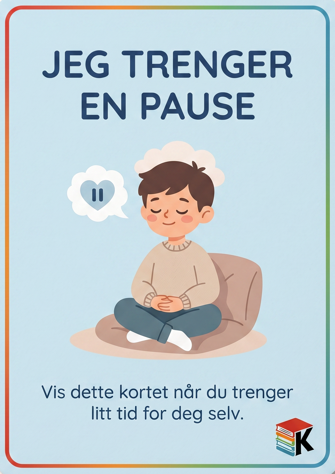 Pausekort BM/NN