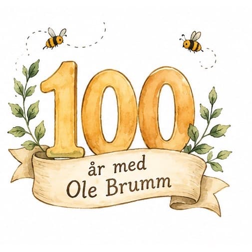 Ole Brumm 100 år – undervisningsopplegg for 3.–4. trinn